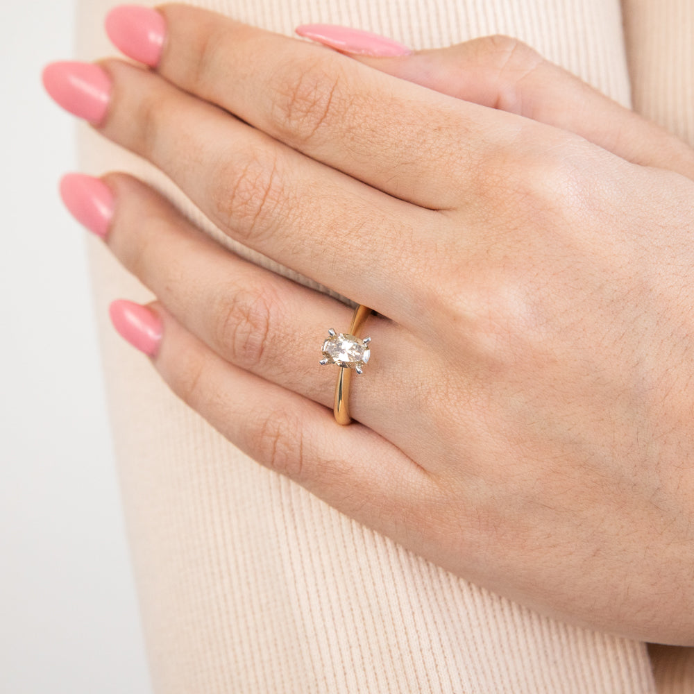 VIP Jewelry Art 0.80 CT TW Round Diamond Engagement Ring in 14k White Gold  - Size 3.5 | Amazon.com